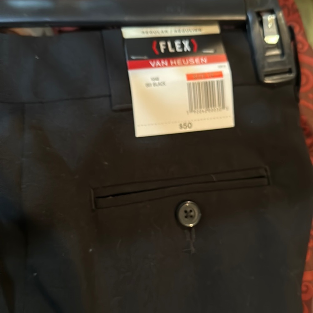 Brand new boys black dress pants. Size 10